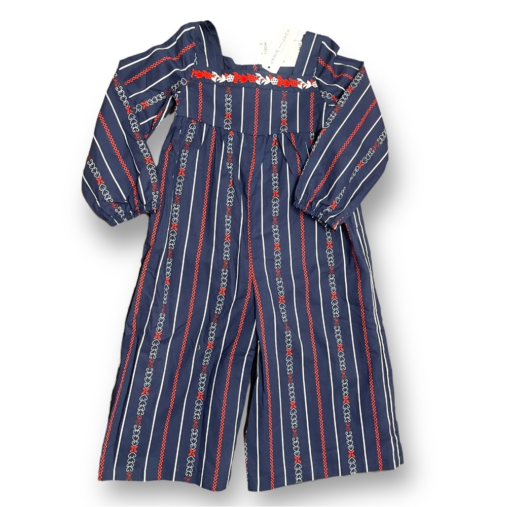 NWT - Jamie and Jack | Wide Leg Embroidered Jumpsuit